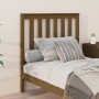 Honey brown solid pine wood bed headboard 96x6x101 cm by vidaXL, Headboards and footboards - Ref: Foro24-818503, Price: 36,17...