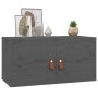 Wall cabinets 2 pcs solid gray pine wood 60x30x30 cm by vidaXL, Shelves and shelves - Ref: Foro24-818370, Price: 103,99 €, Di...