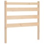 Cabecero de cama madera maciza de pino 81x4x100 cm de vidaXL, Cabeceros y pies de cama - Ref: Foro24-818395, Precio: 30,26 €,...