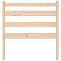 Cabecero de cama madera maciza de pino 81x4x100 cm de vidaXL, Cabeceros y pies de cama - Ref: Foro24-818395, Precio: 30,26 €,...