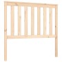 Cabecero de cama madera maciza de pino 106x6x101 cm de vidaXL, Cabeceros y pies de cama - Ref: Foro24-818505, Precio: 44,99 €...