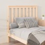 Cabecero de cama madera maciza de pino 106x6x101 cm de vidaXL, Cabeceros y pies de cama - Ref: Foro24-818505, Precio: 44,99 €...