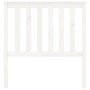 Solid white pine wood bed headboard 96x6x101 cm by vidaXL, Headboards and footboards - Ref: Foro24-818501, Price: 49,36 €, Di...