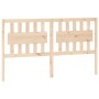 Solid pine wood bed headboard 165.5x4x100 cm by vidaXL, Headboards and footboards - Ref: Foro24-818580, Price: 57,11 €, Disco...