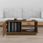 Solid honey brown pine wood coffee table 80x50x35.5 cm by vidaXL, Coffee table - Ref: Foro24-818263, Price: 58,98 €, Discount: %