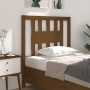 Solid honey brown pine wood headboard 81x4x100 cm by vidaXL, Headboards and footboards - Ref: Foro24-818648, Price: 24,31 €, ...