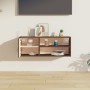 Honey brown solid pine wood wall cabinet 80x30x30 cm by vidaXL, Shelves and shelves - Ref: Foro24-818391, Price: 71,47 €, Dis...