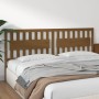 Honey brown solid pine wood bed headboard 205x4x100 cm by vidaXL, Headboards and footboards - Ref: Foro24-818593, Price: 47,1...