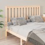 Cabecero de cama madera maciza de pino 166x6x101 cm de vidaXL, Cabeceros y pies de cama - Ref: Foro24-818530, Precio: 50,99 €...