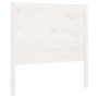 Solid white pine wood headboard 81x4x100 cm by vidaXL, Headboards and footboards - Ref: Foro24-818696, Price: 69,66 €, Discou...