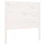 Solid white pine wood headboard 96x4x100 cm by vidaXL, Headboards and footboards - Ref: Foro24-818701, Price: 31,99 €, Discou...