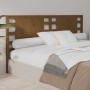 Solid honey brown pine wood headboard 156x4x100 cm by vidaXL, Headboards and footboards - Ref: Foro24-818778, Price: 61,99 €,...