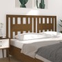 Solid honey brown pine wood headboard 146x4x100 cm by vidaXL, Headboards and footboards - Ref: Foro24-818673, Price: 34,99 €,...