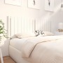 Solid white pine wood bed headboard 165.5x4x100 cm by vidaXL, Headboards and footboards - Ref: Foro24-818881, Price: 77,82 €,...