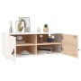 Massivholz-Hängeschrank Kiefer weiß 80x30x30 cm von vidaXL, Regale und Regale - Ref: Foro24-818377, Preis: 76,96 €, Rabatt: %