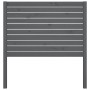 Solid gray pine wood bed headboard 96x4x100 cm by vidaXL, Headboards and footboards - Ref: Foro24-819002, Price: 47,88 €, Dis...