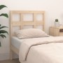 Solid pine wood bed headboard 105.5x4x100 cm by vidaXL, Headboards and footboards - Ref: Foro24-818905, Price: 38,37 €, Disco...