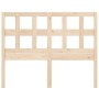 Solid pine wood bed headboard 155.5x4x100 cm by vidaXL, Headboards and footboards - Ref: Foro24-818925, Price: 46,99 €, Disco...