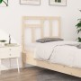 Solid pine wood bed headboard 80.5x4x100 cm by vidaXL, Headboards and footboards - Ref: Foro24-818945, Price: 30,67 €, Discou...