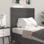 Solid gray pine wood headboard 106x4x100 cm by vidaXL, Headboards and footboards - Ref: Foro24-818707, Price: 53,99 €, Discou...