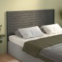 Solid gray pine wood bed headboard 206x4x100 cm by vidaXL, Headboards and footboards - Ref: Foro24-819042, Price: 69,44 €, Di...