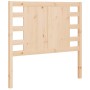 Solid pine wood headboard 106x4x100 cm by vidaXL, Headboards and footboards - Ref: Foro24-818755, Price: 51,99 €, Discount: %