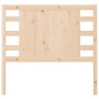 Solid pine wood headboard 106x4x100 cm by vidaXL, Headboards and footboards - Ref: Foro24-818755, Price: 51,99 €, Discount: %