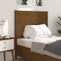 Solid honey brown pine wood headboard 96x4x100 cm by vidaXL, Headboards and footboards - Ref: Foro24-818703, Price: 46,50 €, ...