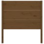 Solid honey brown pine wood headboard 96x4x100 cm by vidaXL, Headboards and footboards - Ref: Foro24-818703, Price: 46,50 €, ...