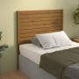 Honey brown solid pine wood bed headboard 96x4x100 cm by vidaXL, Headboards and footboards - Ref: Foro24-819003, Price: 42,89...