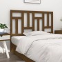 Honey brown solid pine wood bed headboard 205x4x100 cm by vidaXL, Headboards and footboards - Ref: Foro24-818993, Price: 35,3...