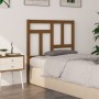 Solid pine wood bed headboard honey brown 95.5x4x100 cm by vidaXL, Headboards and footboards - Ref: Foro24-818953, Price: 23,...