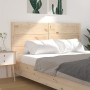 Solid pine wood headboard 126x4x100 cm by vidaXL, Headboards and footboards - Ref: Foro24-818710, Price: 54,99 €, Discount: %