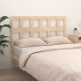 Solid pine wood bed headboard 205.5x4x100 cm by vidaXL, Headboards and footboards - Ref: Foro24-818940, Price: 46,90 €, Disco...