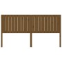 Solid pine wood bed headboard honey brown 185.5x4x100 cm by vidaXL, Headboards and footboards - Ref: Foro24-818888, Price: 77...