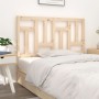 Solid pine wood bed headboard 155.5x4x100 cm by vidaXL, Headboards and footboards - Ref: Foro24-818975, Price: 46,31 €, Disco...