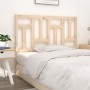 Solid pine wood bed headboard 125.5x4x100 cm by vidaXL, Headboards and footboards - Ref: Foro24-818960, Price: 38,27 €, Disco...