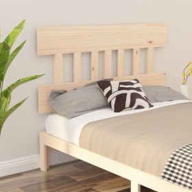 Solid pine wood bed headboard 138.5x3x81 cm by vidaXL, Headboards and footboards - Ref: Foro24-819115, Price: 44,94 €, Discou...