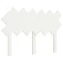 Solid white pine wood bed headboard 122.5x3x80.5 cm by vidaXL, Headboards and footboards - Ref: Foro24-819211, Price: 41,16 €...
