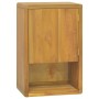 Solid teak wood wall bathroom cabinet 45x30x70 cm by vidaXL, Lockers and storage cabinets - Ref: Foro24-338245, Price: 96,05 ...