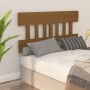 Honey brown solid pine wood bed headboard 153.5x5x81cm by vidaXL, Headboards and footboards - Ref: Foro24-819128, Price: 31,7...