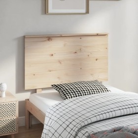 Solid pine wood bed headboard 94x6x82.5 cm by vidaXL, Headboards and footboards - Ref: Foro24-819150, Price: 40,05 €, Discoun...