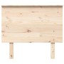 Cabecero de cama madera maciza de pino 94x6x82,5 cm de vidaXL, Cabeceros y pies de cama - Ref: Foro24-819150, Precio: 40,05 €...