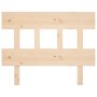 Cabecero de cama madera maciza de pino 93,5x3x81 cm de vidaXL, Cabeceros y pies de cama - Ref: Foro24-819100, Precio: 29,63 €...