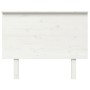 Solid white pine wood bed headboard 104x6x82.5 cm by vidaXL, Headboards and footboards - Ref: Foro24-819156, Price: 43,99 €, ...