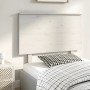 Solid white pine wood bed headboard 104x6x82.5 cm by vidaXL, Headboards and footboards - Ref: Foro24-819156, Price: 43,99 €, ...