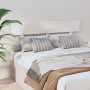 Solid white pine wood bed headboard 144x3x81 cm by vidaXL, Headboards and footboards - Ref: Foro24-819071, Price: 33,99 €, Di...