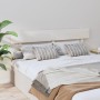 Solid white pine wood bed headboard 154x3x81 cm by vidaXL, Headboards and footboards - Ref: Foro24-819076, Price: 39,99 €, Di...