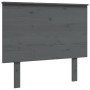 Solid gray pine wood bed headboard 94x6x82.5 cm by vidaXL, Headboards and footboards - Ref: Foro24-819152, Price: 32,09 €, Di...