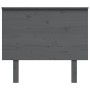 Solid gray pine wood bed headboard 94x6x82.5 cm by vidaXL, Headboards and footboards - Ref: Foro24-819152, Price: 32,09 €, Di...